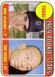 1969 Topps Baseball Cards      544     Rookie Stars-Mike Kilkenny RC-Ron Woods RC